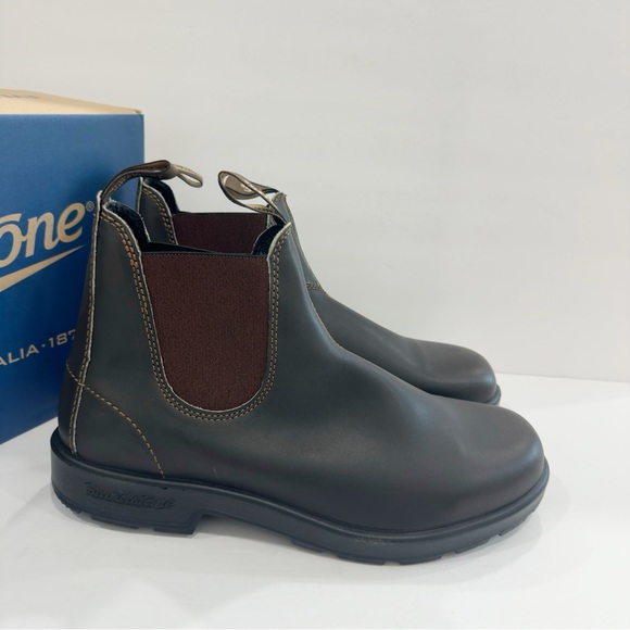 Blundstone 500 Men’s Chelsea Leather Ankle Boots - Picture 3 of 9